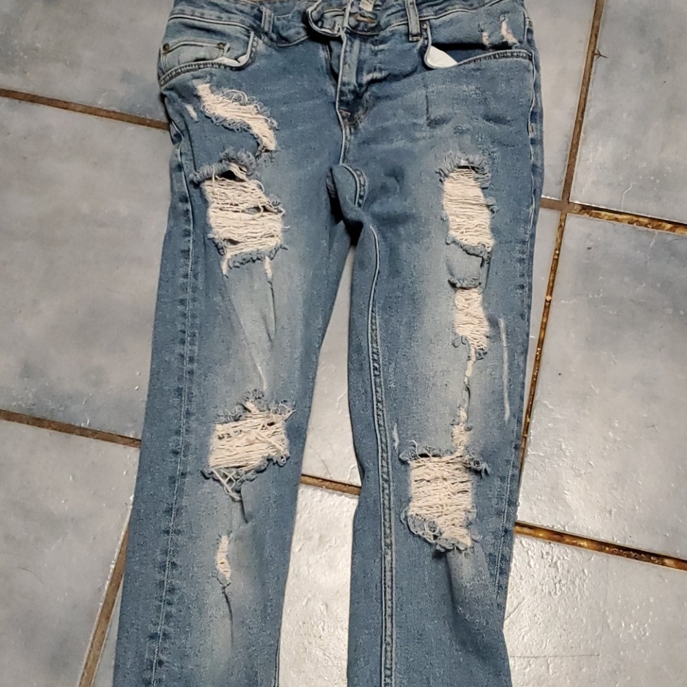 Mens asos ripped jeans